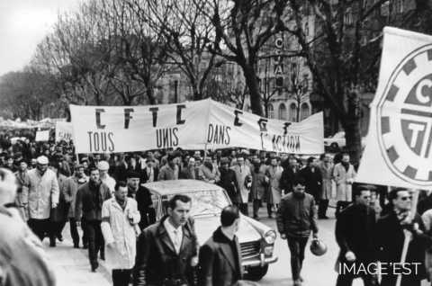 Manifestation ouvrière de 1963 (Metz)